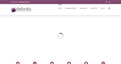 Desktop Screenshot of defentis.com
